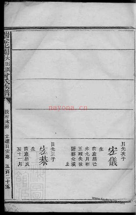 【瑞金北关大田围夏罗坑曾氏族谱】（江西瑞金家谱）_N1391.pdf