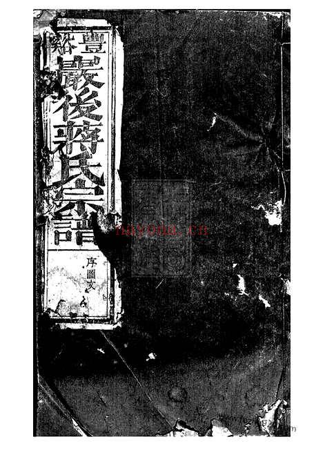 【丰溪岩后蒋氏宗谱】（广丰家谱）_N2754.pdf