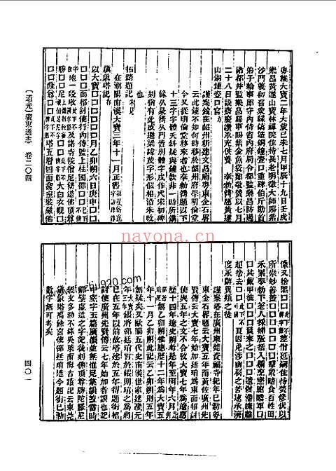 道光广东通志（卷二〇四-二三一）