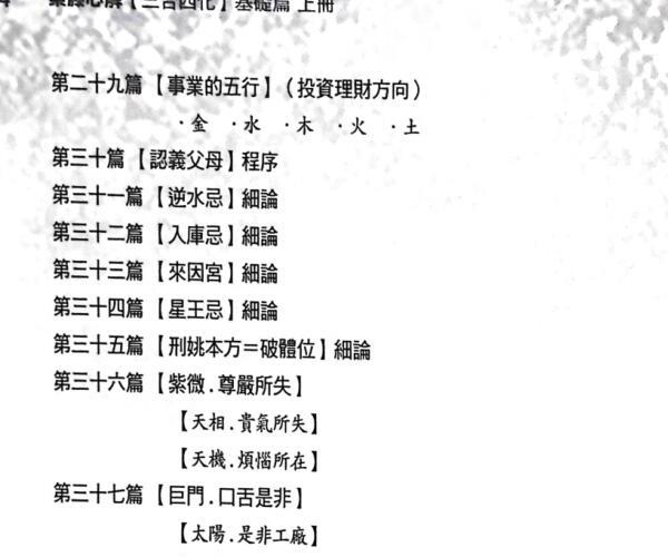 《紫藤新解》三合四化 -神秘学领域最全