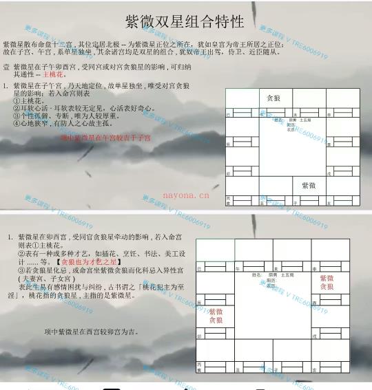 (紫微斗数)B站大佬 帮主(许铨仁紫微斗数体系)高清视频11集+配套PPT讲义