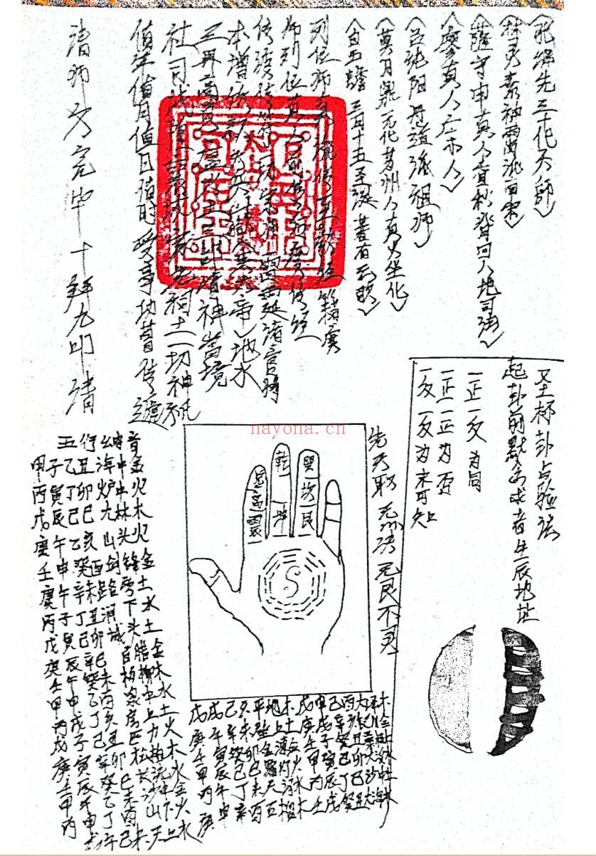 《正一天师府符法文》插图4