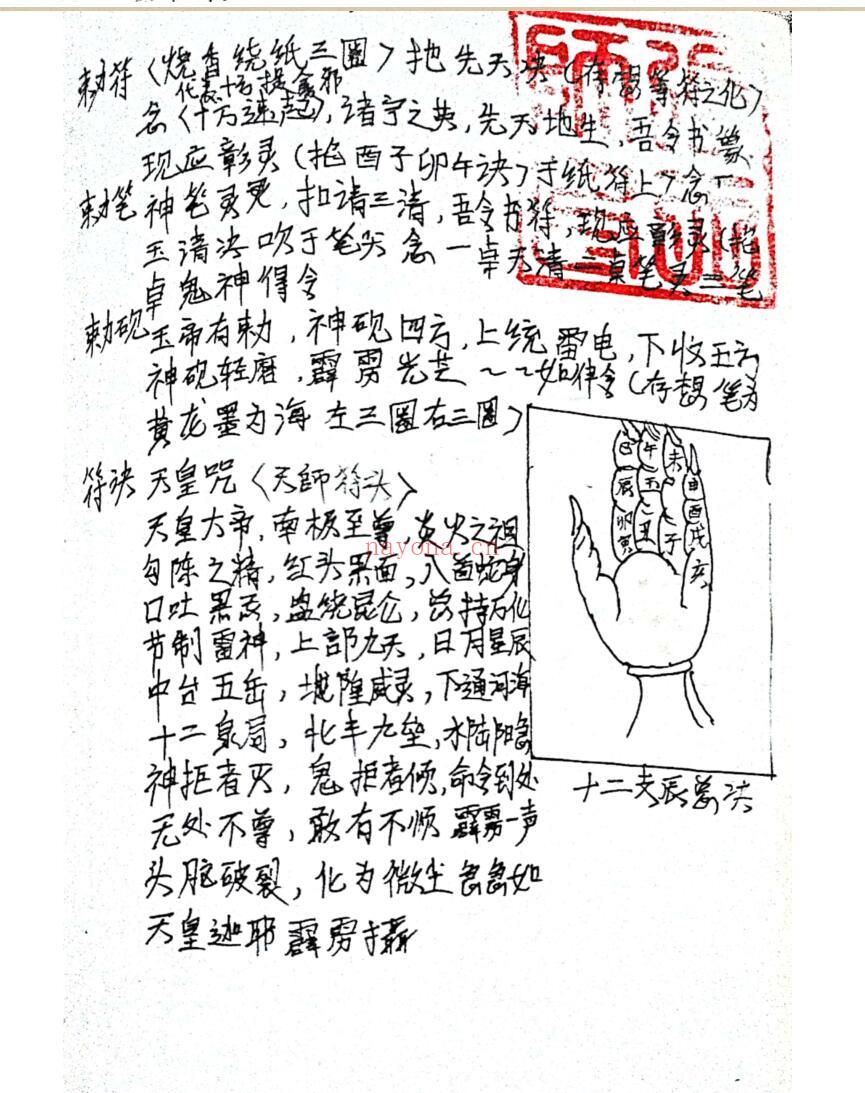 《正一天师府符法文》插图5
