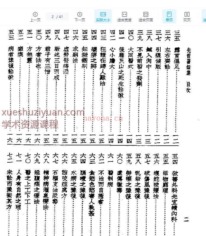 皇汉医学丛书13先哲医话集插图