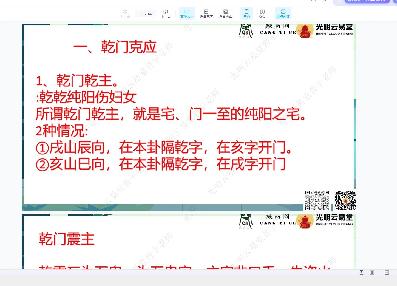 图片[1]_李晋宇-八宅风水门灶PDF182页（182页）_易经玄学资料网