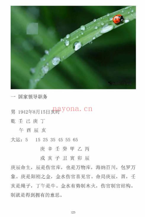 杨清娟《盲派命理官运断法专辑》362页.PDF电子版