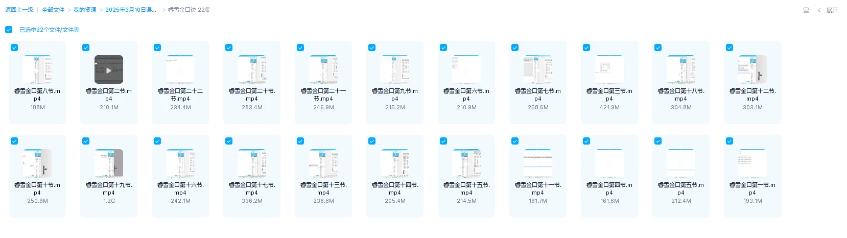 图片[1]_《睿雪金口诀》视频22集_易经玄学资料网