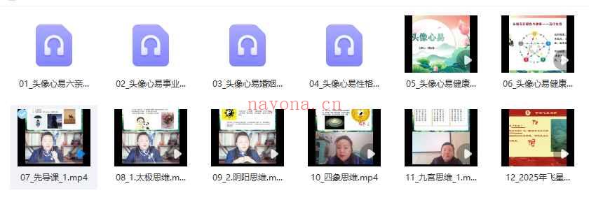 何泳慧【何氏破命局】头像心易实战课，教学视频12集Y插图