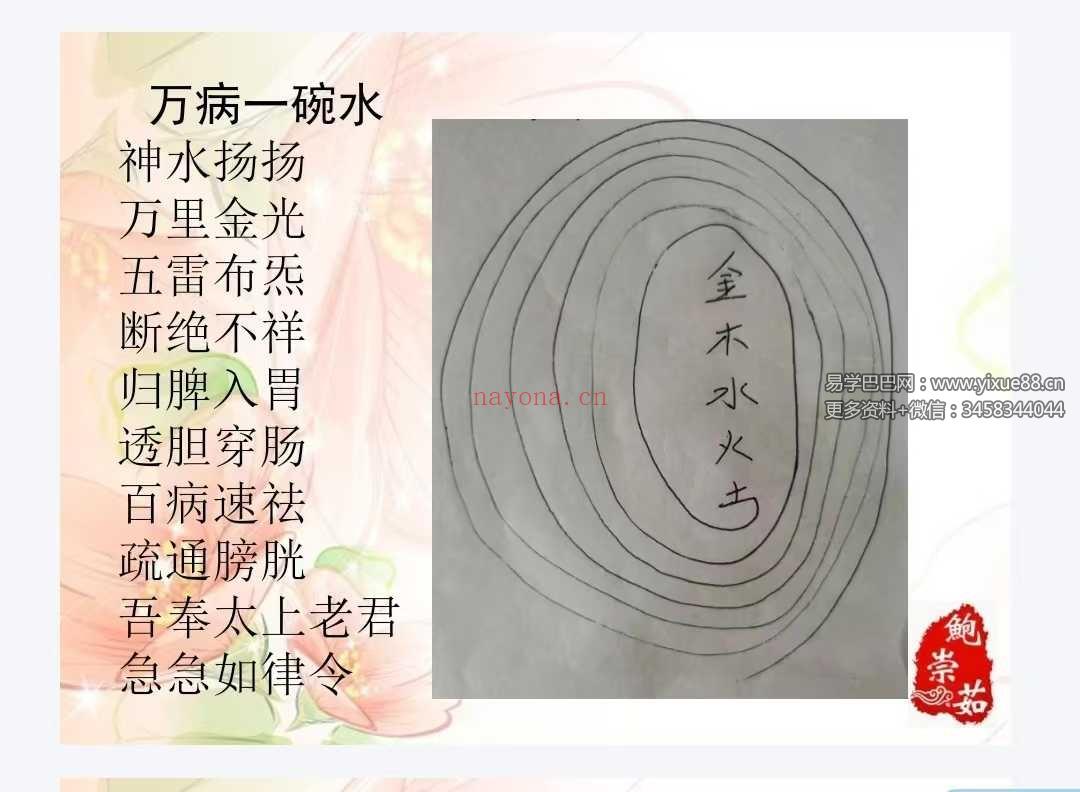 鲍崇茹《祝由术》146页