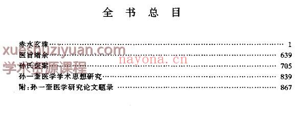 明清名医全书大成(孙一奎医学全书.)插图1