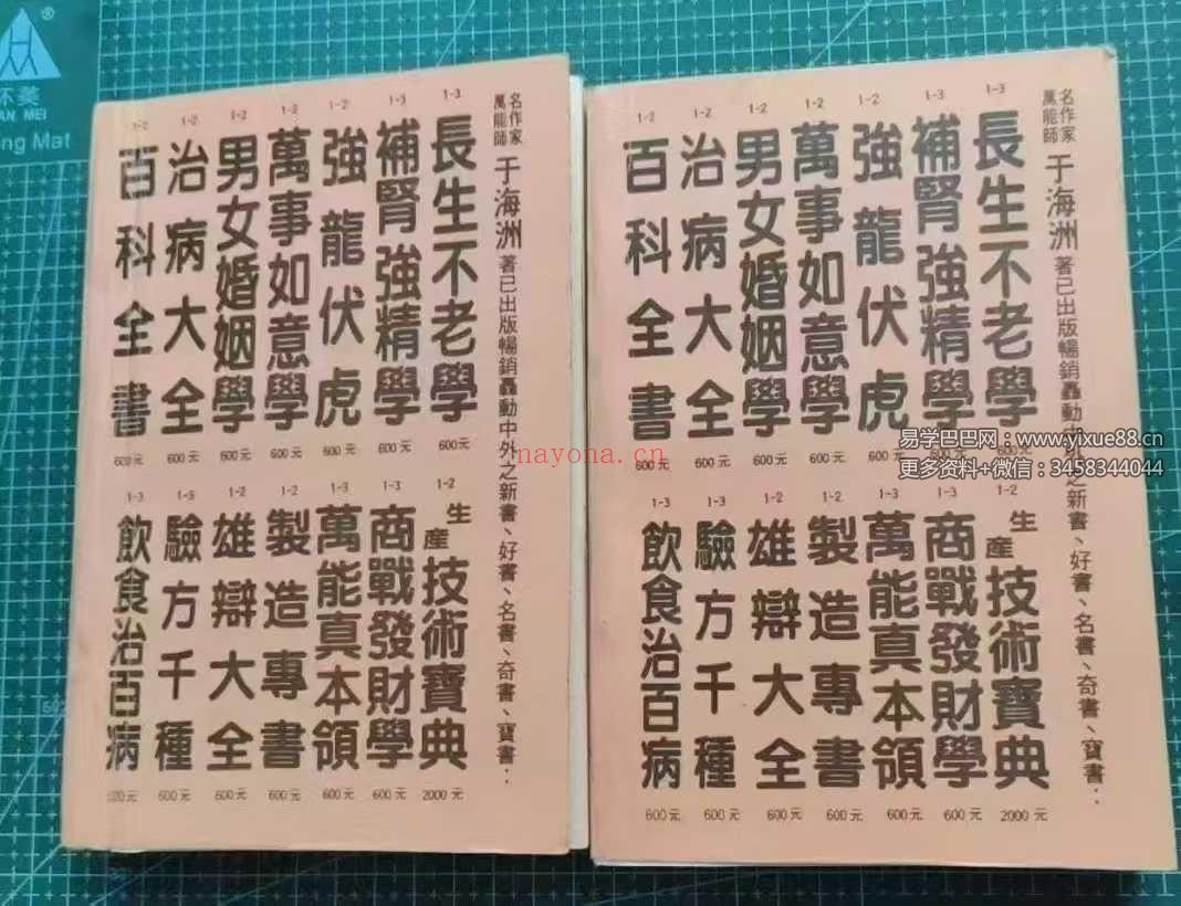 于海洲《强龙伏虎》2册