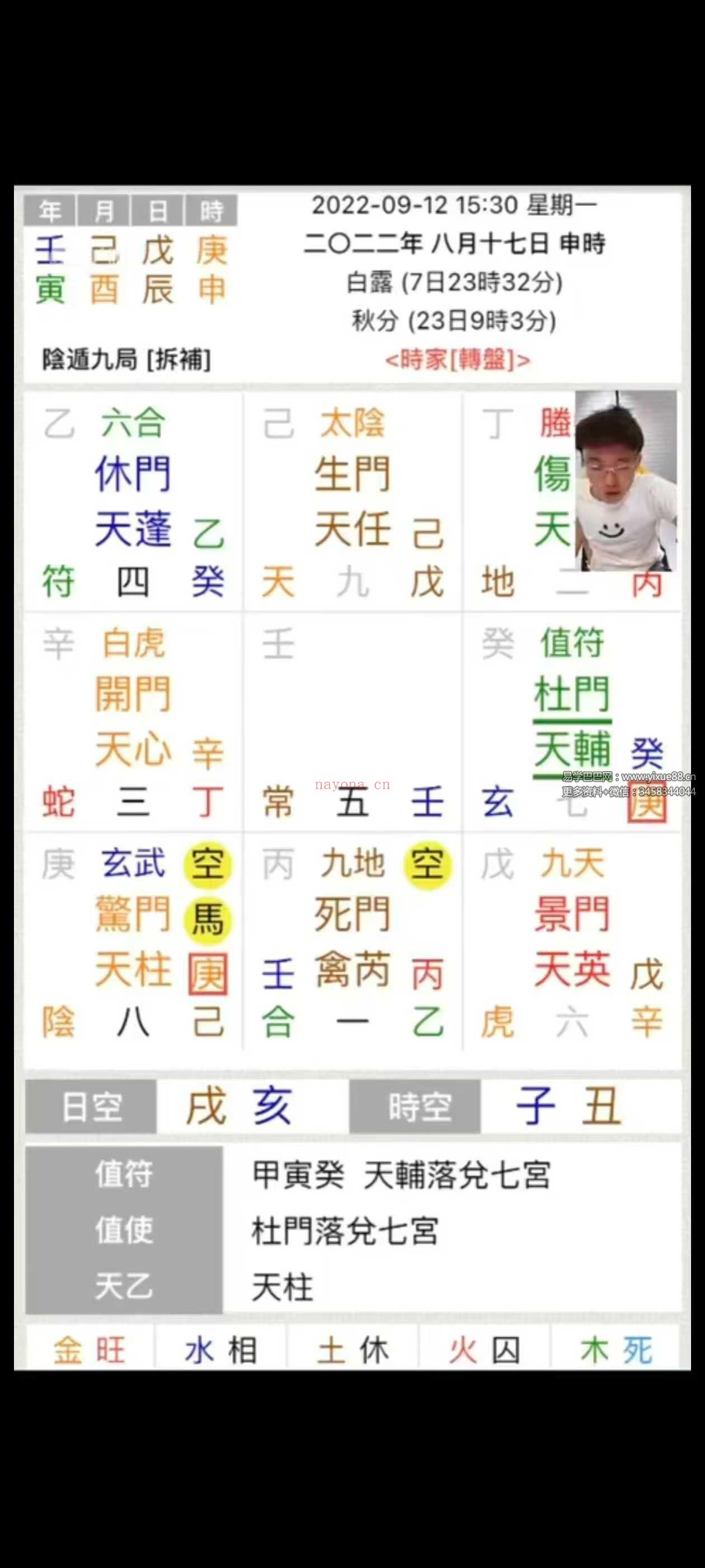 朱彦泽《奇门遁甲直播课程》13集