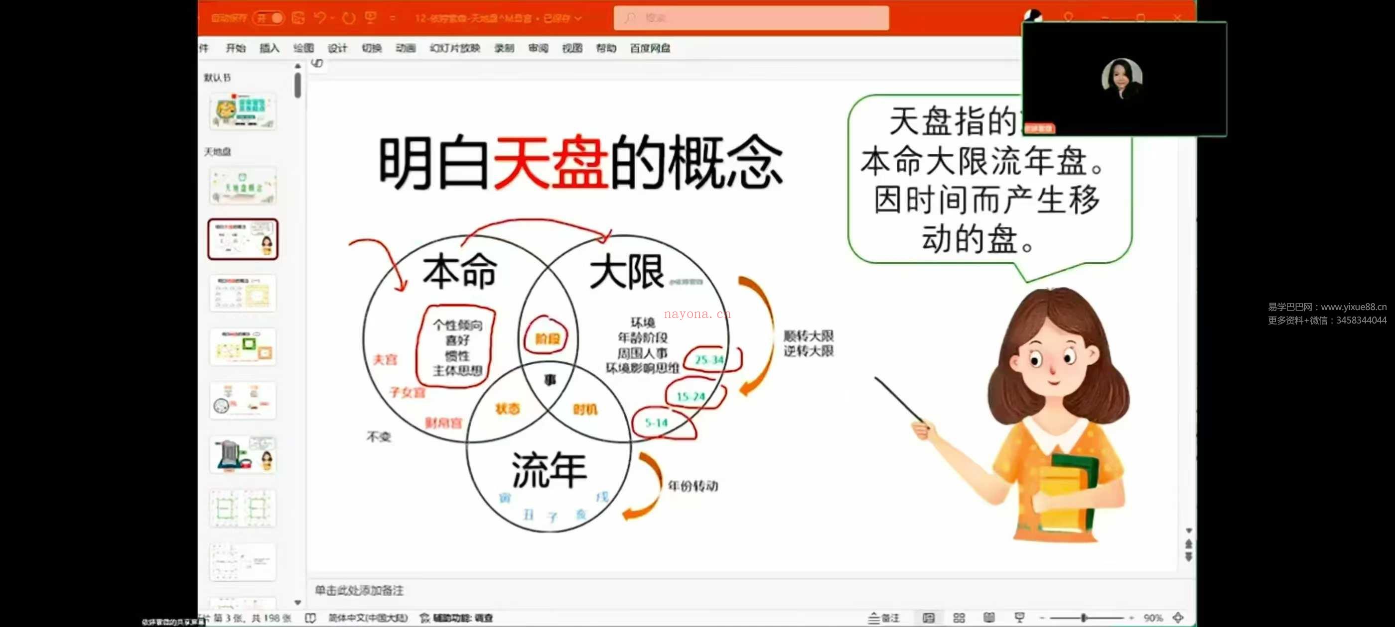 依婷2025年紫微斗数系统班12集
