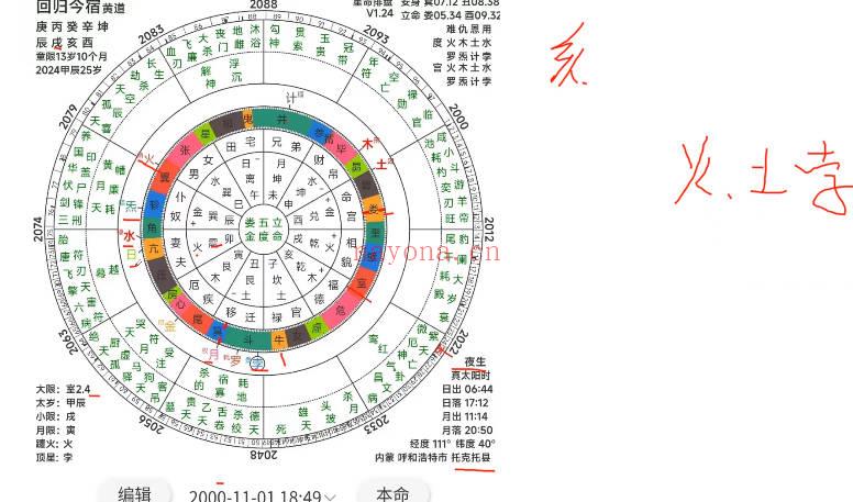 虚怀子【七政四余】视频课 共16集+教材