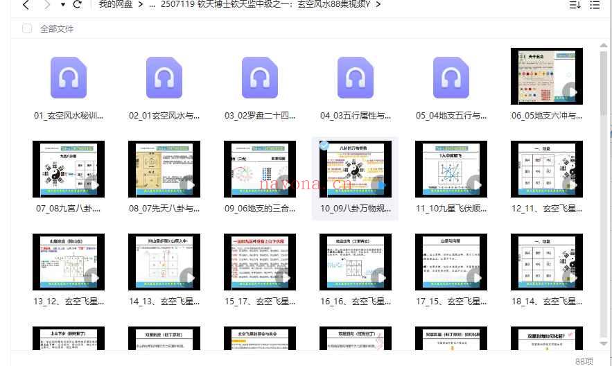 钦天博士钦天监中级之一：玄空风水88集视频Y插图
