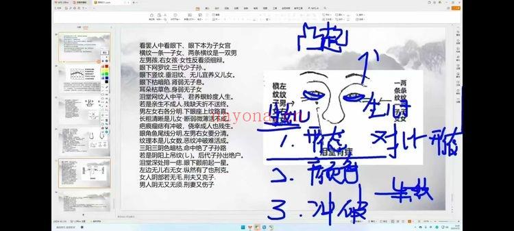 壹一老师最新【高级面相课】教学视频14集