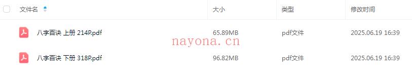 觉慧居士《八字百诀》上册+下册