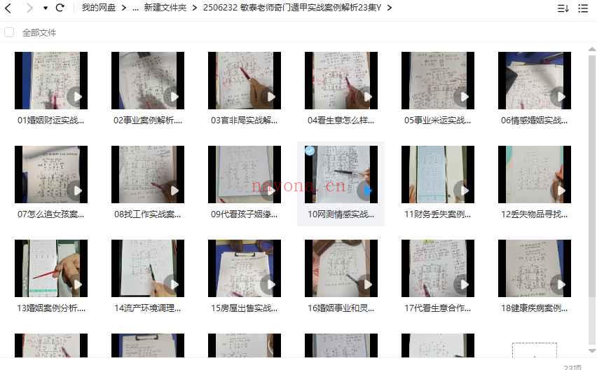 敏泰老师奇门遁甲实战案例解析23集Y插图