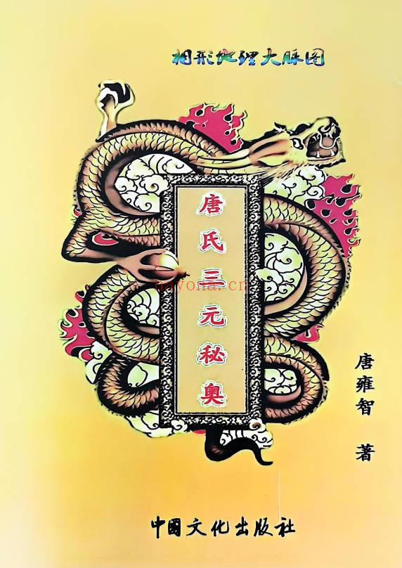唐雍智相形地理大脉图《唐氏三元秘奥》704页.PDF电子版