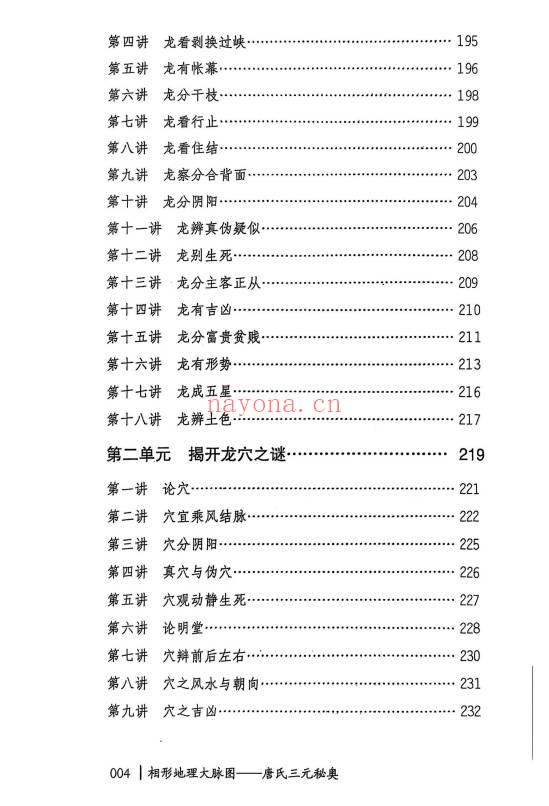 唐雍智相形地理大脉图《唐氏三元秘奥》704页.PDF电子版