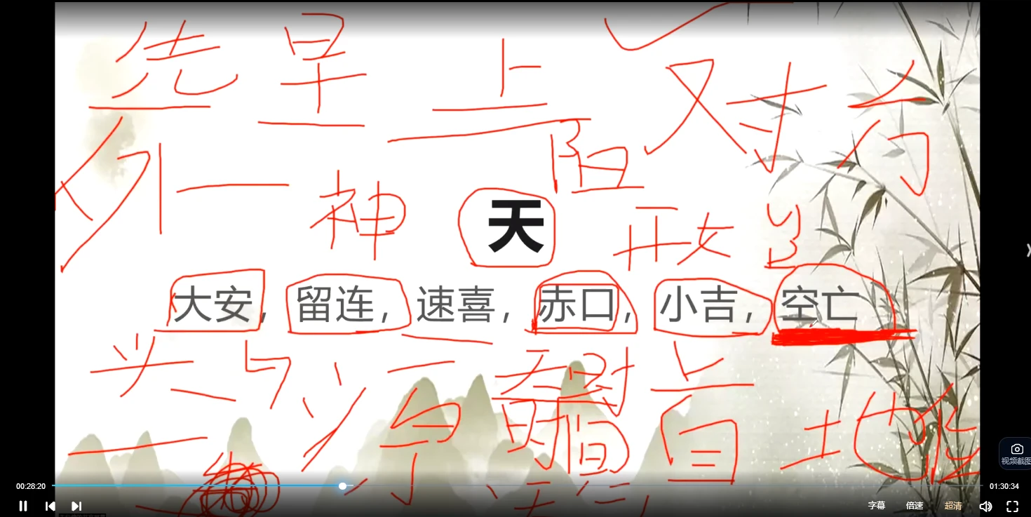 图片[4]_天行健小六壬课程（视频34集）_易经玄学资料网