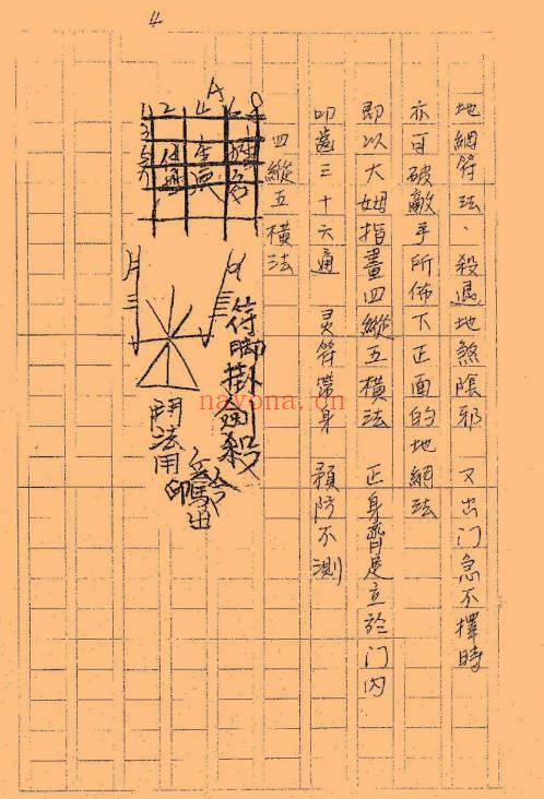 台南三清道院闾山法派《闾山秘法·斗法科、改运科、指诀步罡科》54筒子页