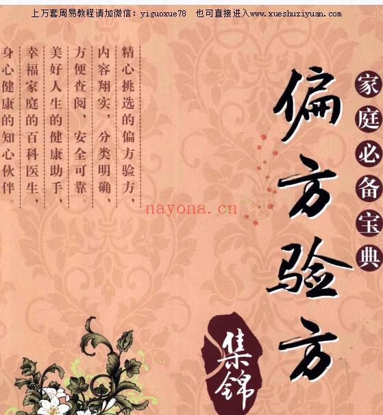 偏方验方集锦插图