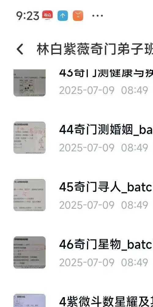 林白紫薇奇门弟子班