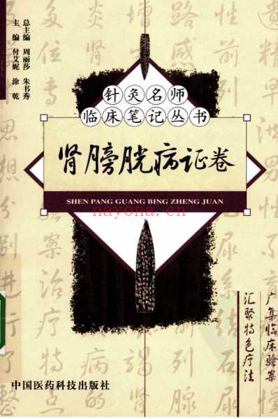 针灸名师临床笔记_肾膀胱病证卷.pdf