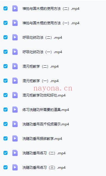 【达摩易筋洗髓帝王养生功法】教学视频23集