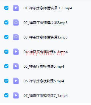 Milanu学院maggie樱【茶禅‬疗愈师模块课】2025年新风口 7集视频+录音