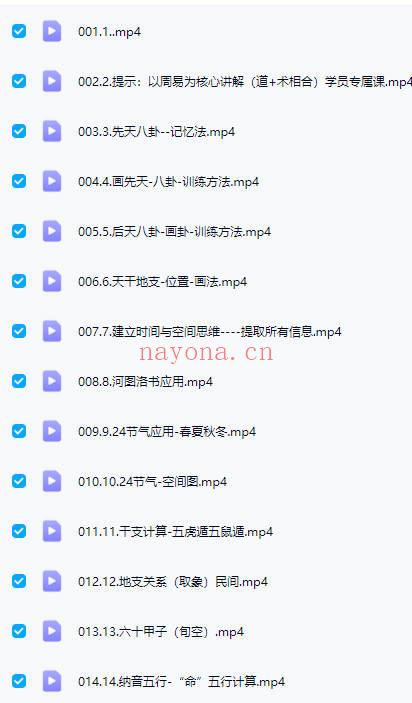 泰和全年系统课【术数合集学员专属课】视频课29集