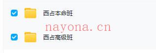 卷毛小师叔【占星课程】西占高级班 + 西占本命班 +课件