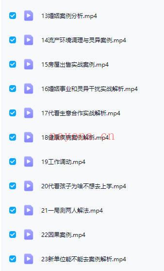 敏泰老师【阴盘奇门遁甲实战案例解析】视频课23集