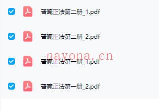 普庵派符咒《普唵正法》共4本.PDF电子版