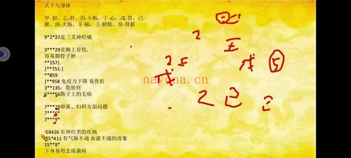 季晨语【手机号码的解读以及设计】视频10集