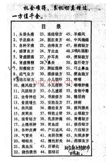 道院珍藏青城山64方