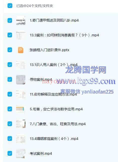 张皓程 杜新会关门高徒 奇门遁甲入门进阶课程 带课件