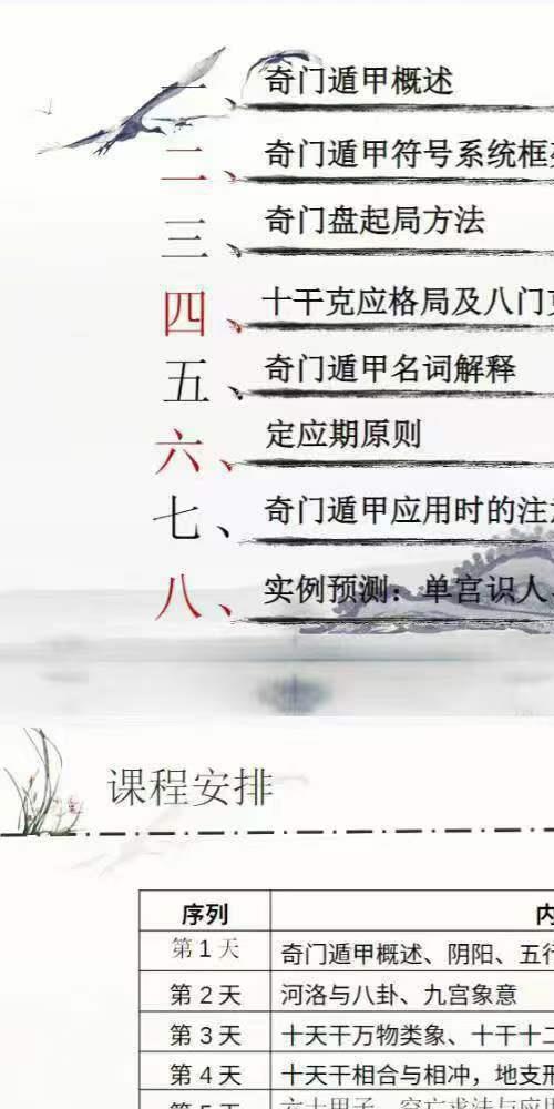 张皓程 杜新会关门高徒 奇门遁甲入门进阶课程 带课件