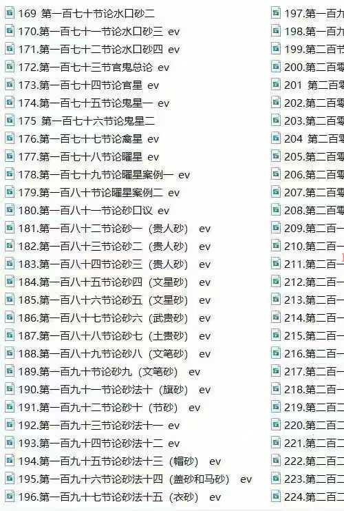 云野老师地理人子须知 阴阳宅中级课程 形法峦头