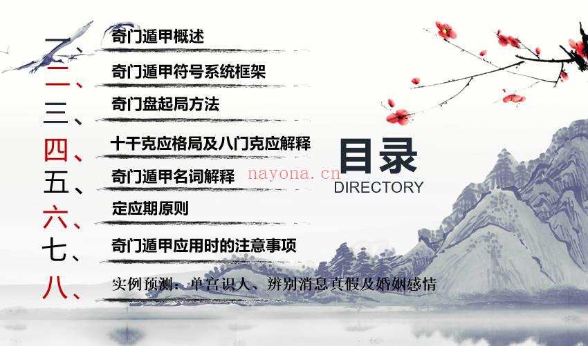 张皓程(杜新会关门高徒)【奇门遁甲入门进阶课程】视频23集+课件