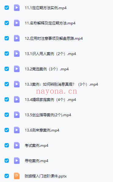 张皓程(杜新会关门高徒)【奇门遁甲入门进阶课程】视频23集+课件