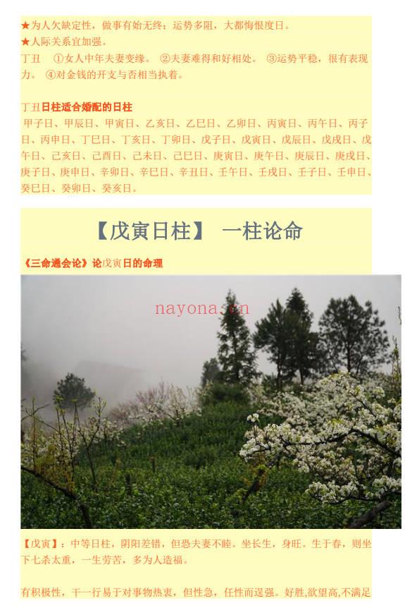《一柱论命》双飞排盘 194页.PDF电子版