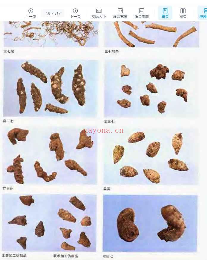 常用中药材真伪对照鉴别图谱（彩图版）317p插图