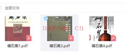 2505400-283碥石集123插图