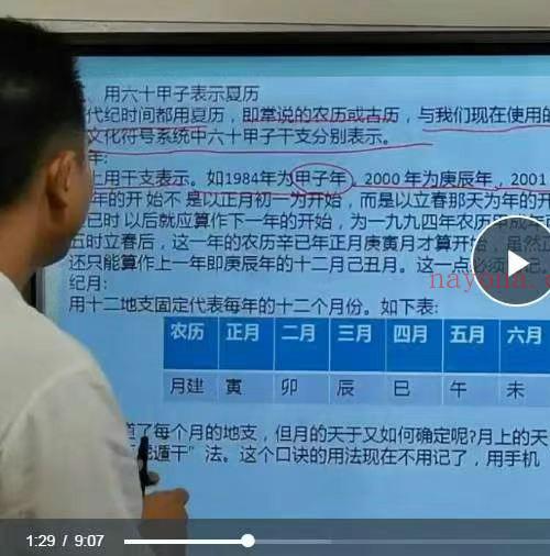 人与时空 一卦多断净礼说易万人传承视频课程共79节