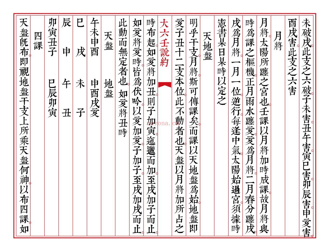 《大六壬说约》插图4