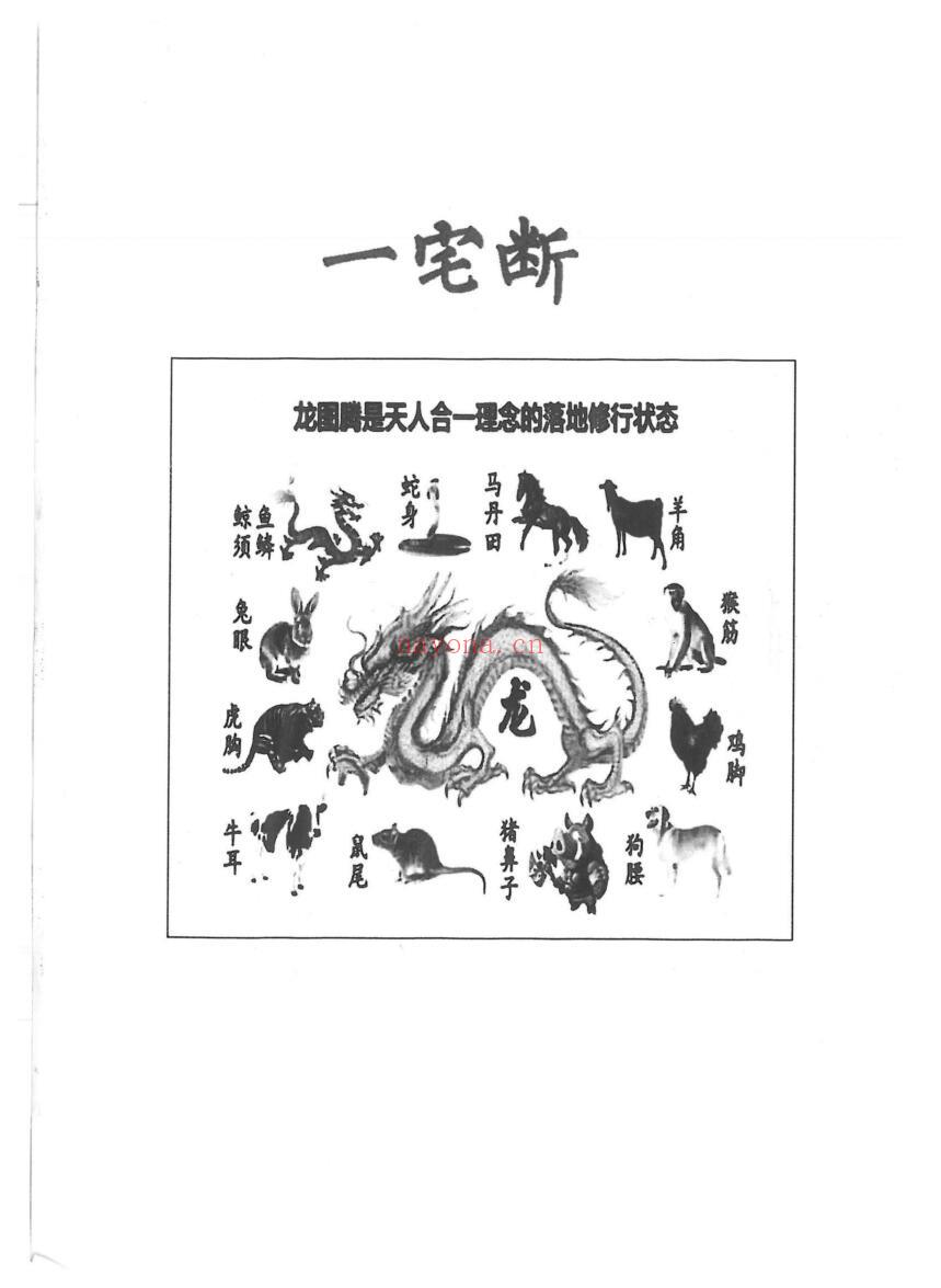 酒景献《一宅断核心、定六亲、铁口直断、图解阳宅吉凶》插图