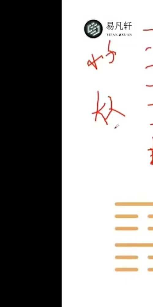 易凡轩 秋季班 六爻纳甲