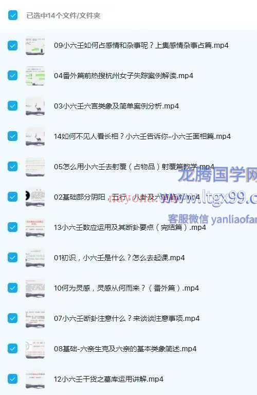 君谦小六壬初级+内部系统班